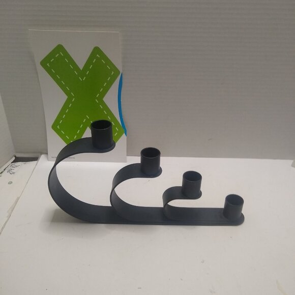 Broste Copenhagen - Nami Kerzenhalter - decadent black - Picture 1 of 6